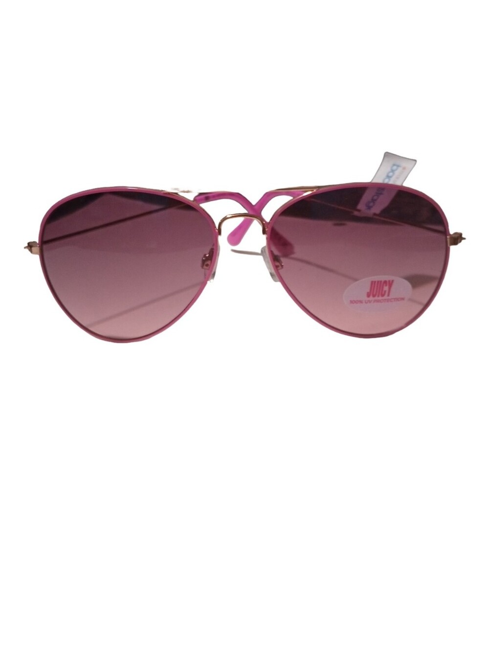 Juicy Couture Purple-Pink Aviator Sunglasses